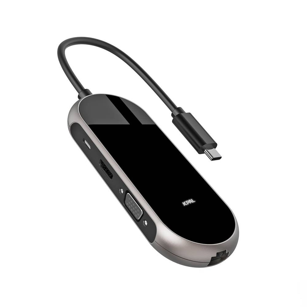 JCPAL Linx Onyx USB-C 9-Port Hub