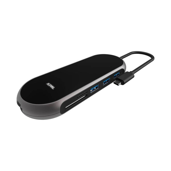 JCPAL Linx Onyx USB-C 9-Port Hub