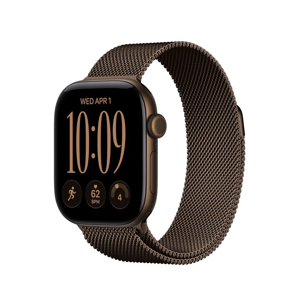 Apple Watch Series 12 GPS, Aluminium Case with Milanese Loop