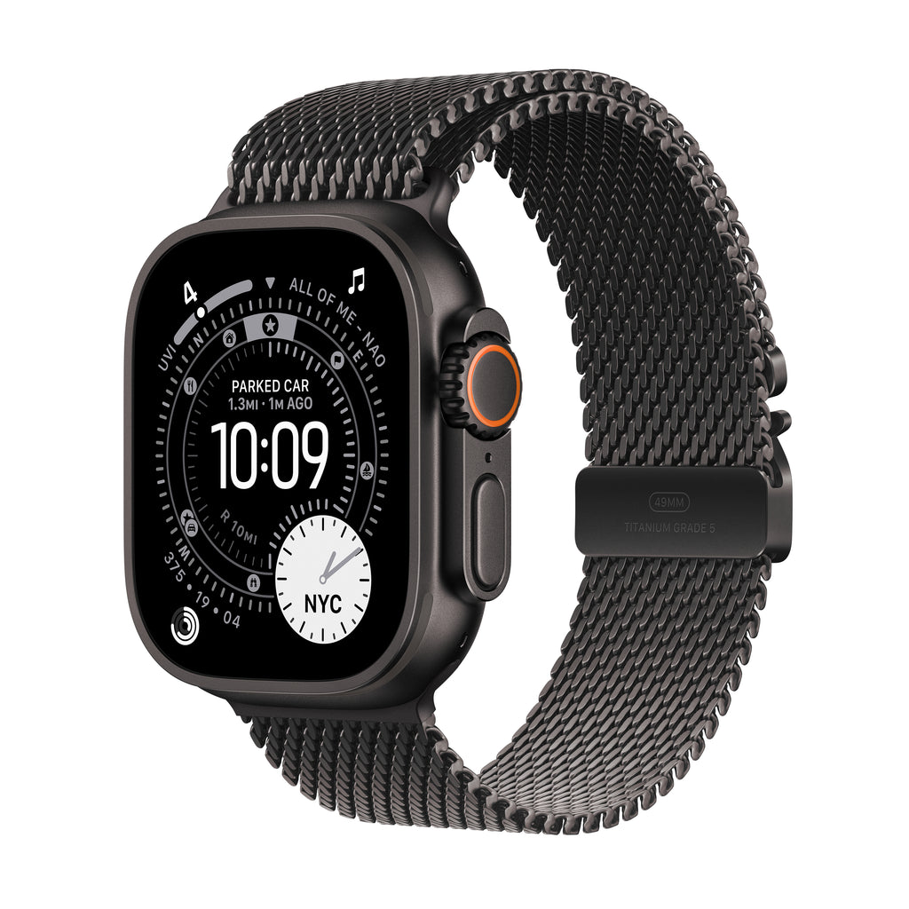 Apple Watch Ultra 3 GPS + Cellular, Titanium Case with Milanese Loop