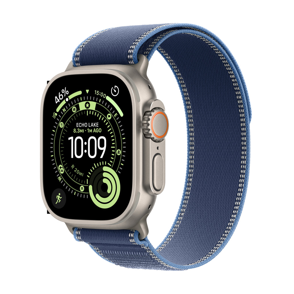 Apple Watch Ultra 3 GPS + Cellular, Titanium Case with Trail Loop