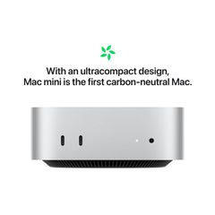 M4Apple Mac mini シルバー Mac mini (M4, 2024) – mDrive Apple Authorised Reseller