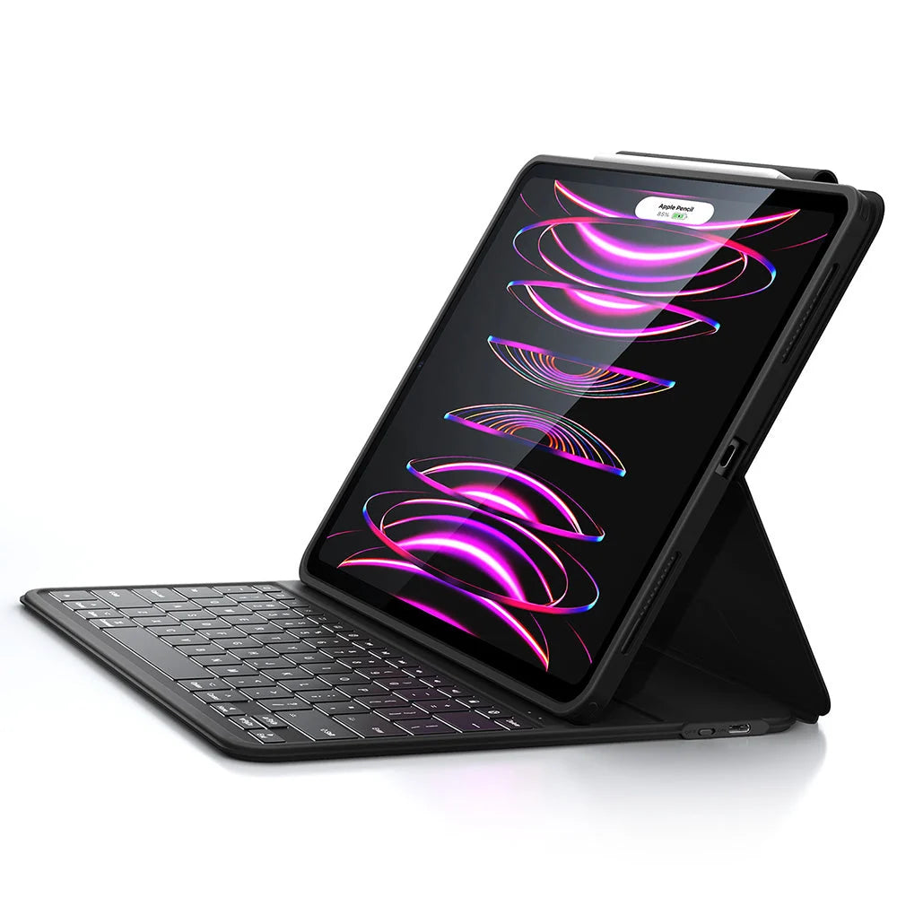 ESR Ascend Keyboard Case Lite for iPad Pro 12.9 - US Layout - Black