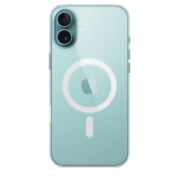 iPhone 16 Plus / 16 / 15 Plus Clear Case with MagSafe