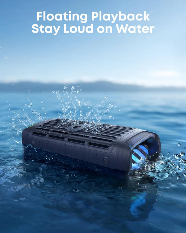 Anker Boom 3i | Portable Rugged Outdoor Speaker - Midnight Blue